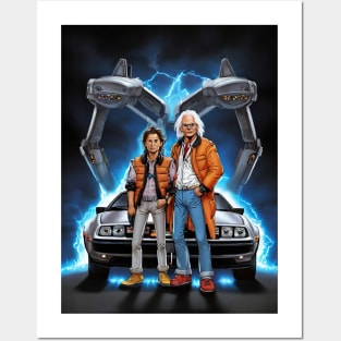 back to the future Posters and Art